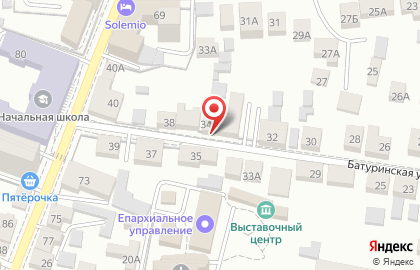Компания Оптово-розничная компания на Батуринской улице на карте