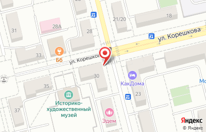 Киоск печатной продукции Союзпечать на улице Николаева на карте