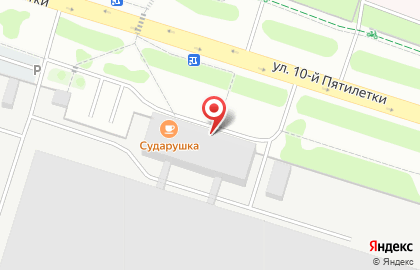 Столовая Сударушка в Новочебоксарске на карте