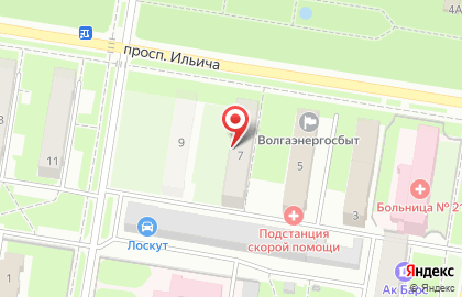 Энергомарт на проспекте Ильича на карте