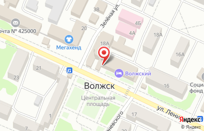 Магазин Pioner на улице Ленина в Волжске на карте
