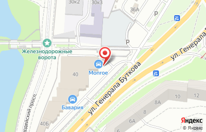 Автоцентр Monroe на ​Московском проспекте на карте
