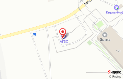 АГЗС в Кирове на карте