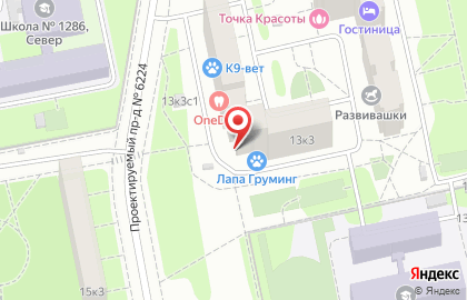Мини-маркет Радуга на улице Героев Панфиловцев на карте