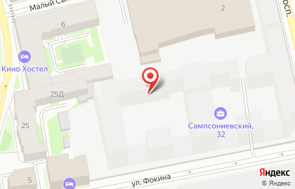 ООО Абсолют Плюс на улице Фокина на карте
