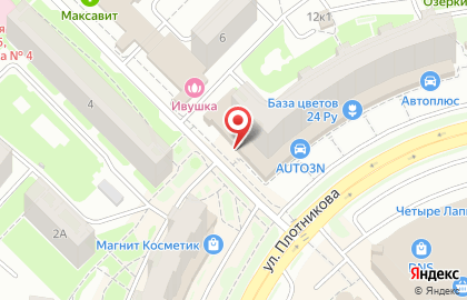 Негосударственный пенсионный фонд Социум в Автозаводском районе на карте
