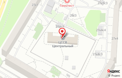 Центр содействия семейному воспитанию Центральный на Вешняковской улице на карте
