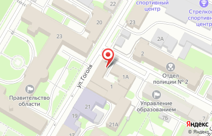 Следственное Управление Следственного комитета РФ по Псковской области на карте
