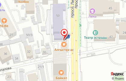 Продукты в Якутске на карте