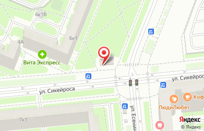 Магазин продуктов в Санкт-Петербурге на карте