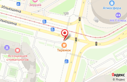 Ресторан домашней кухни Теремок на Гаккелевской улице на карте