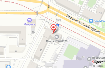 Сервисный центр в Екатеринбурге на карте