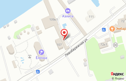 Компьютерная мастерская №1 на Левобережной улице на карте