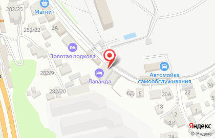 Мини-маркет Елисей в Адлерском районе на карте