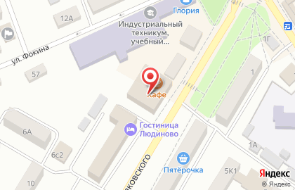 Торговый центр Квадрат на улице Маяковского на карте