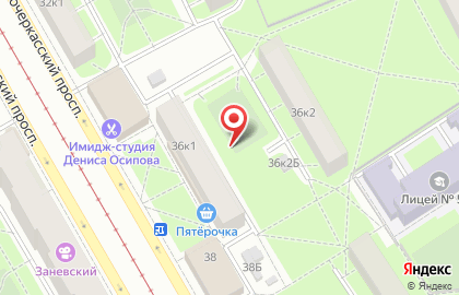 Банкомат, Северо-Западный банк Сбербанка России, ОАО, Заневское отделение на Новочеркасском проспекте на карте