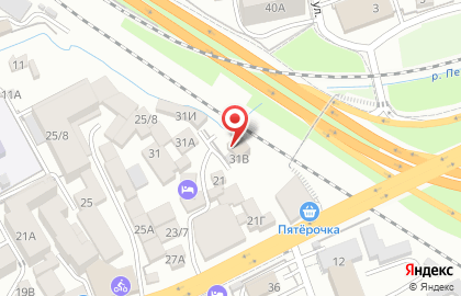 Отель Адлер на карте