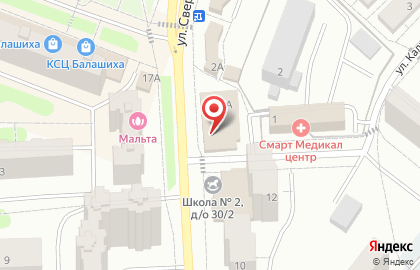 Городской в Балашихе на карте