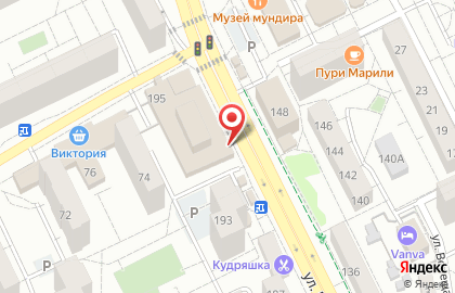 Продуктовый магазин в Калининграде на карте