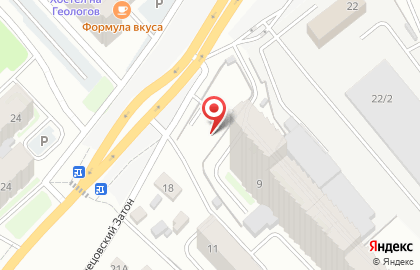 Оптовая фирма Элита Сладости в Кировском районе на карте