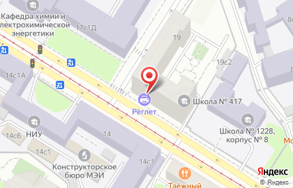 Копировальный центр Реглет на Красноказарменной улице на карте