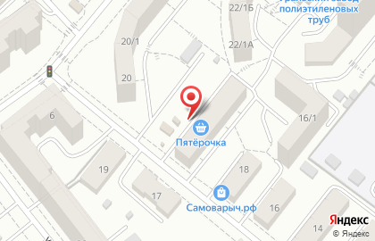 Киоск по ремонту обуви, ИП Гарипов Р.Р. на Обской улице на карте