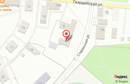 Компания Мебель 24 на Стадионной улице на карте