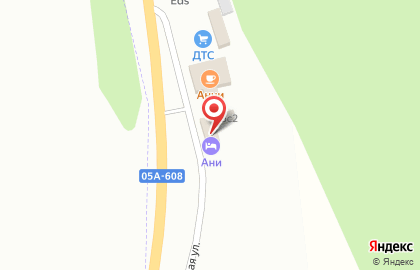 Отель Ани на Центральной улице на карте