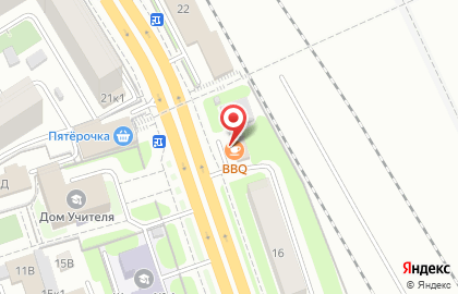 Шашлычная BBQ на Площади Гарина-Михайловского на карте