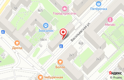 Сервисный центр Здоровая-Техника.рф на Васильевской улице на карте