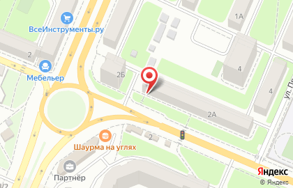 Агентство недвижимости и туризма Брянский квартал в Бежицком районе на карте