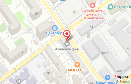 Агентство недвижимости Компас на Средне-Московской улице на карте