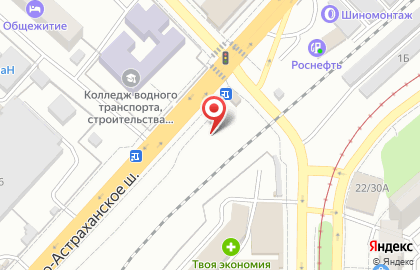 Московский в Заводском районе на карте