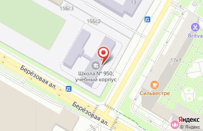 Участковая избирательная комиссия № 734 на карте