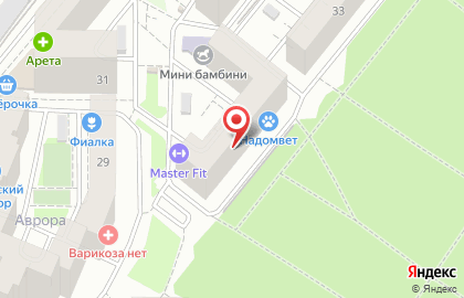 Образ на улице Антонова-Овсеенко на карте