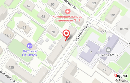 Компания сервисных и ремонтных услуг Альтаир в Октябрьском районе на карте