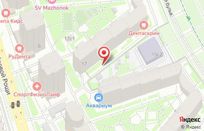 Аквадрайв на карте