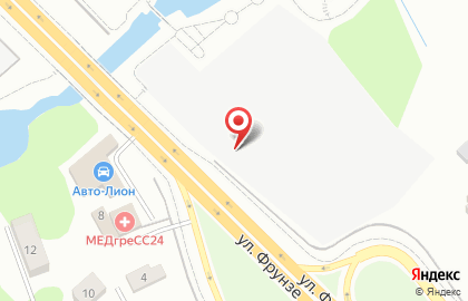 Шиномонтажная мастерская на улице Мира на карте