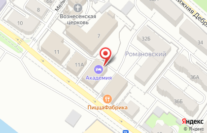 Хостел Академия в Костроме на карте