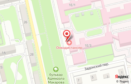 Аптека Липецкфармация на улице Адмирала Макарова на карте