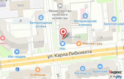 Магазин экипировки и снаряжения БлокПОСТ на улице Карла Либкнехта на карте