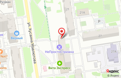 ОАО Банкомат, АКБ Абсолют Банк на улице Хусаина Мавлютова на карте