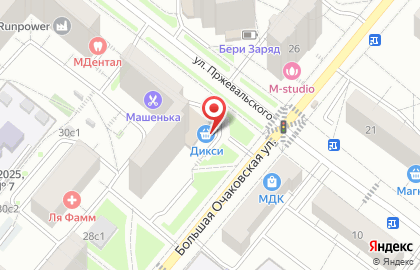 Ветеринарная аптека Дикси в Очаково-Матвеевском на карте