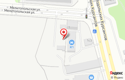 Шиномонтажная мастерская на улице Академика Янгеля на карте