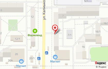Магазин Читай город на улице Пети Калмыкова на карте