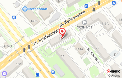 Магазин Красное & Белое на улице Куйбышева, 114/2 на карте