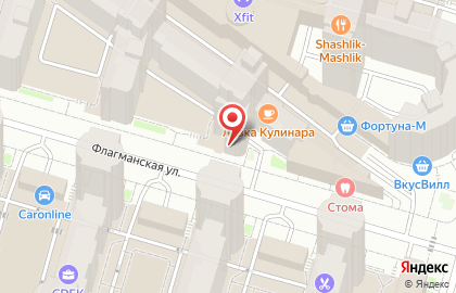 Магазин Деканто на улице Кораблестроителей на карте