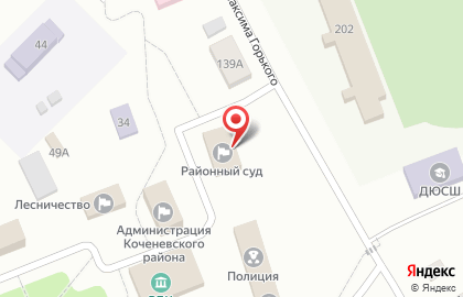 Коченевский районный суд на карте