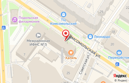 Центр Правовой Поддержки, ООО, г. Подольск на карте