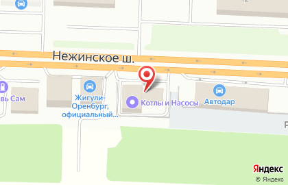 Официальный дилер Cummins Укдс в Оренбурге на карте